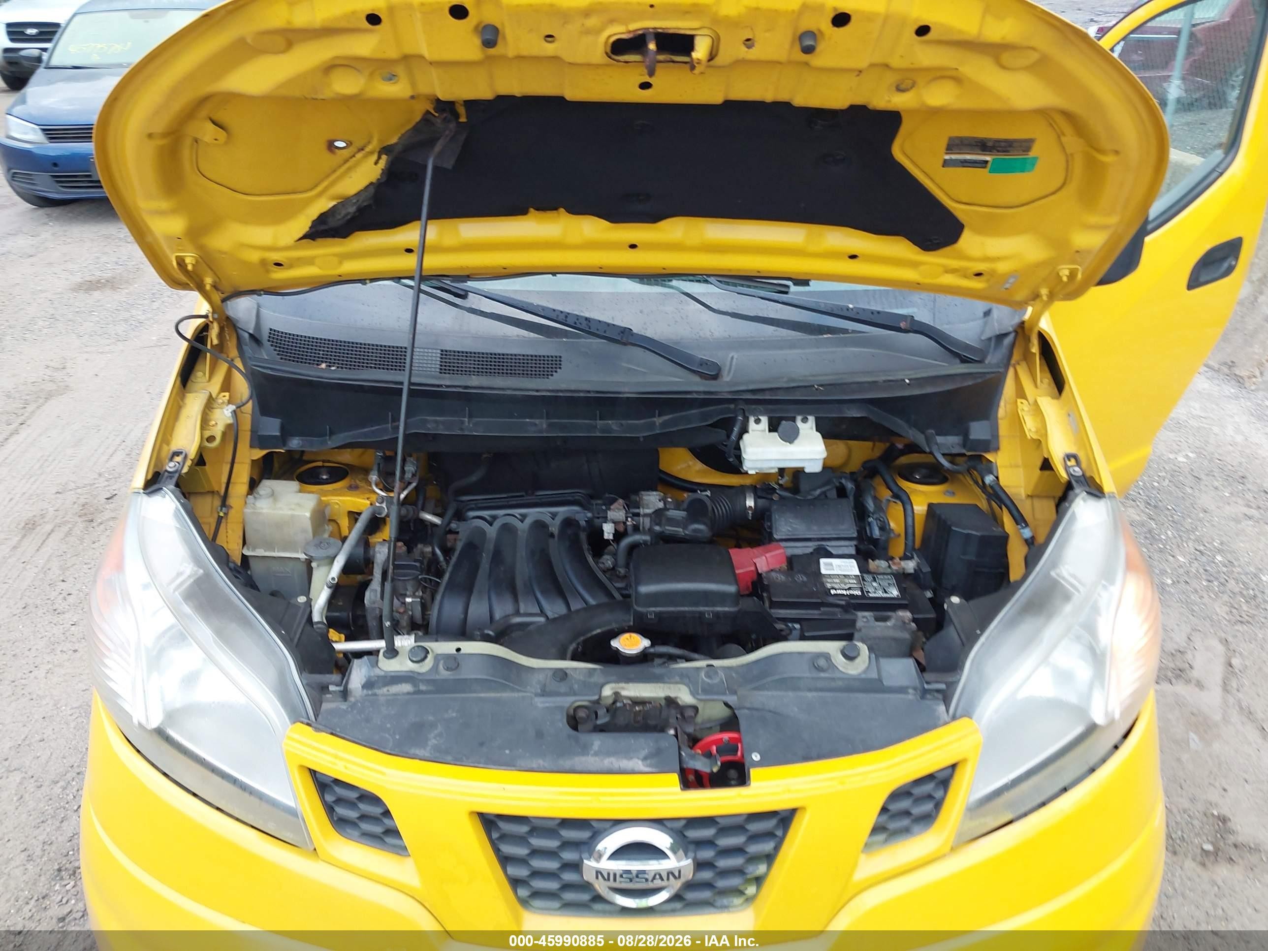 2014 Nissan Nv200 Taxi Yellow vin: 3N8CM0JT0EK690542