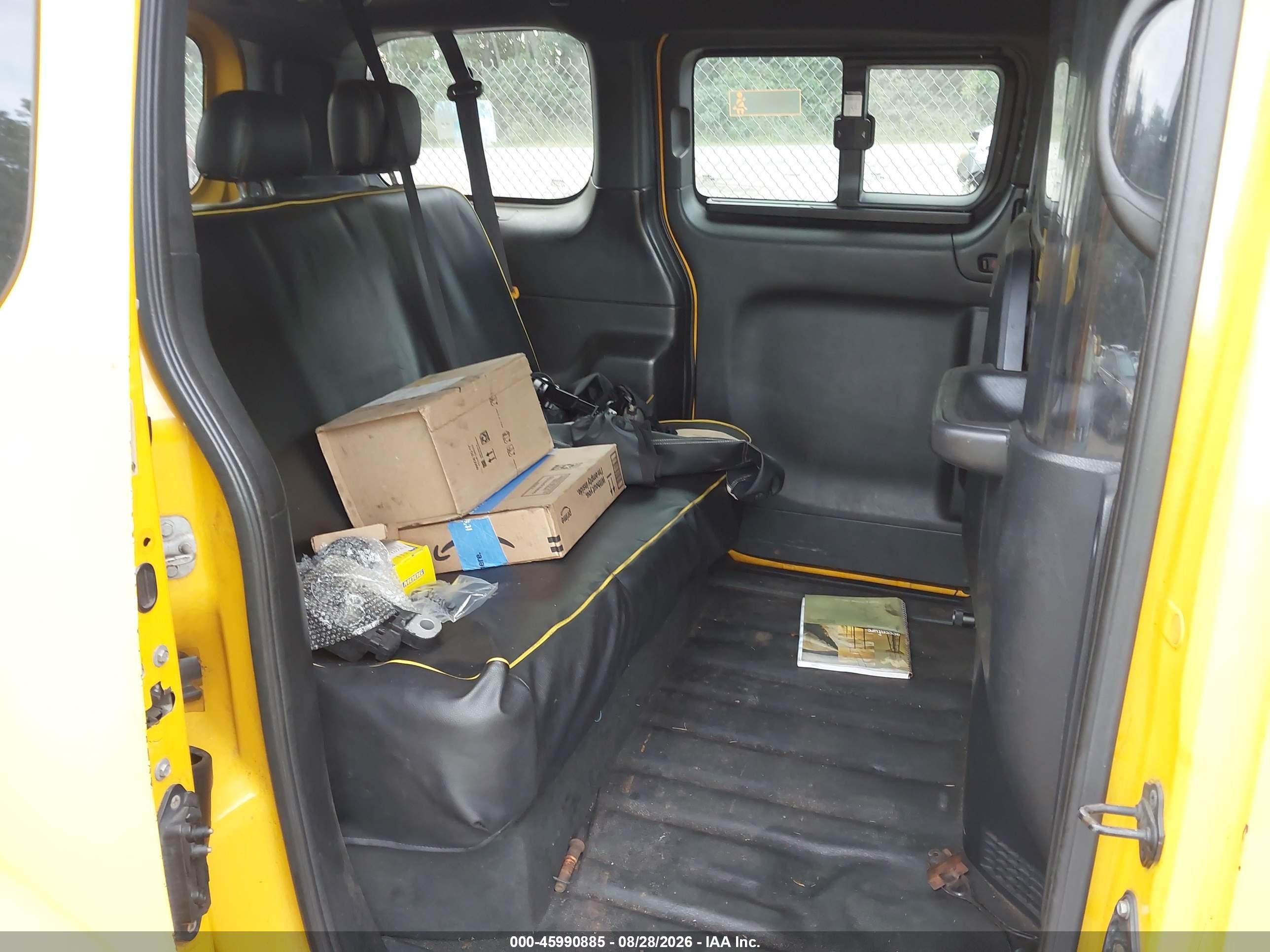 2014 Nissan Nv200 Taxi Yellow vin: 3N8CM0JT0EK690542