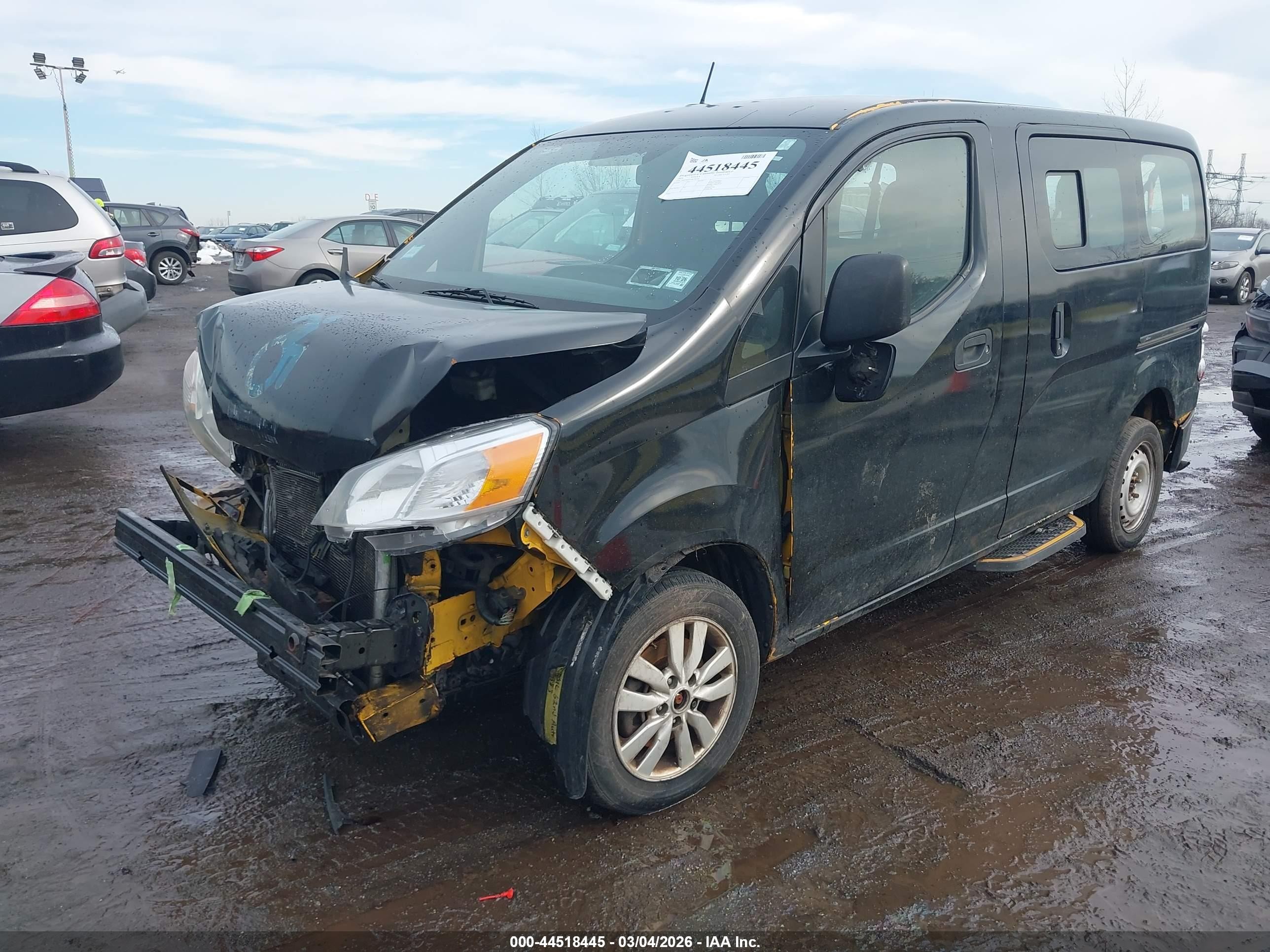 2014 Nissan Nv200 Taxi   Black vin: 3N8CM0JT1EK702746