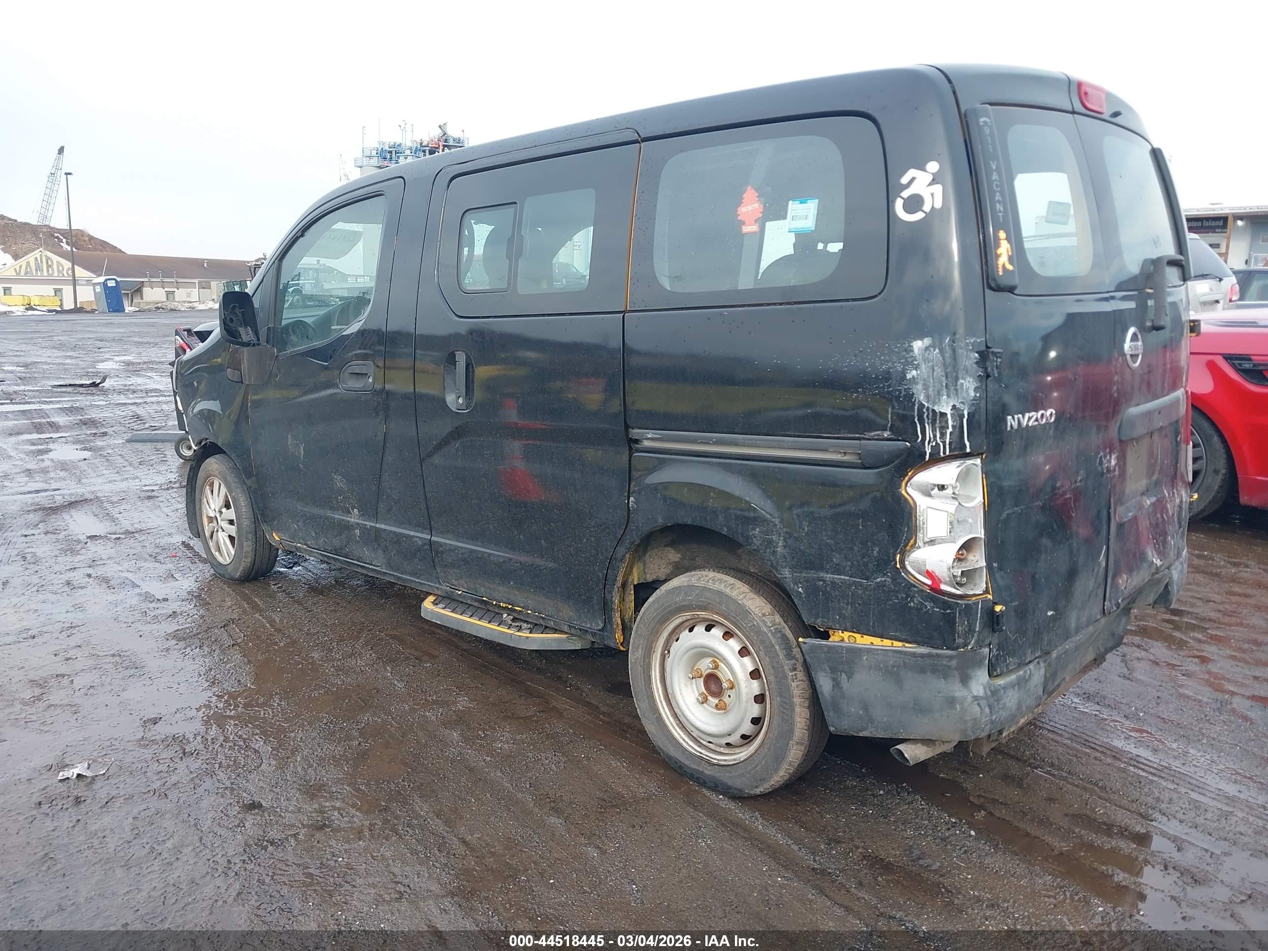 2014 Nissan Nv200 Taxi   Black vin: 3N8CM0JT1EK702746