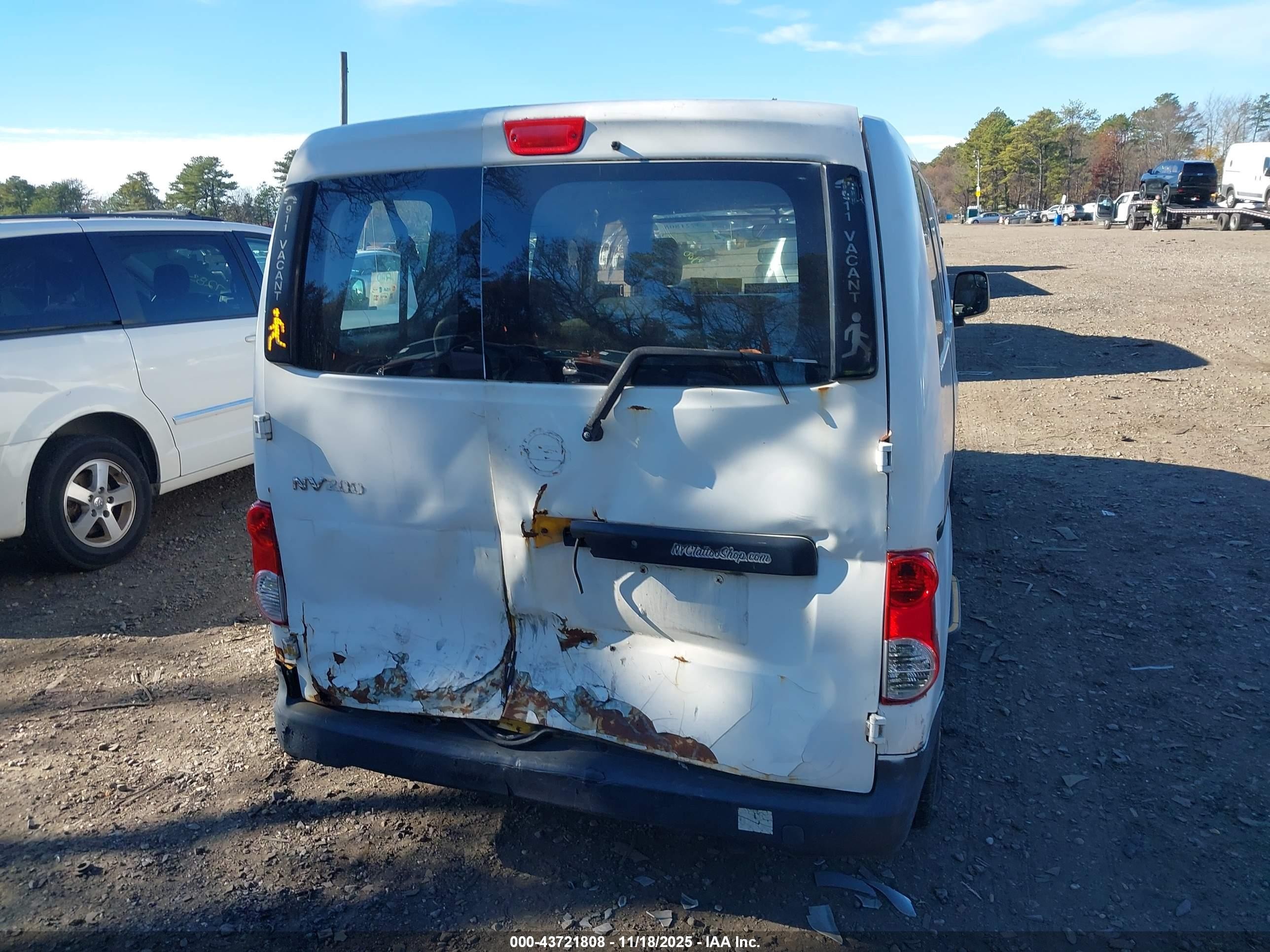 2014 Nissan Nv200 Taxi   Белый vin: 3N8CM0JT4EK690432