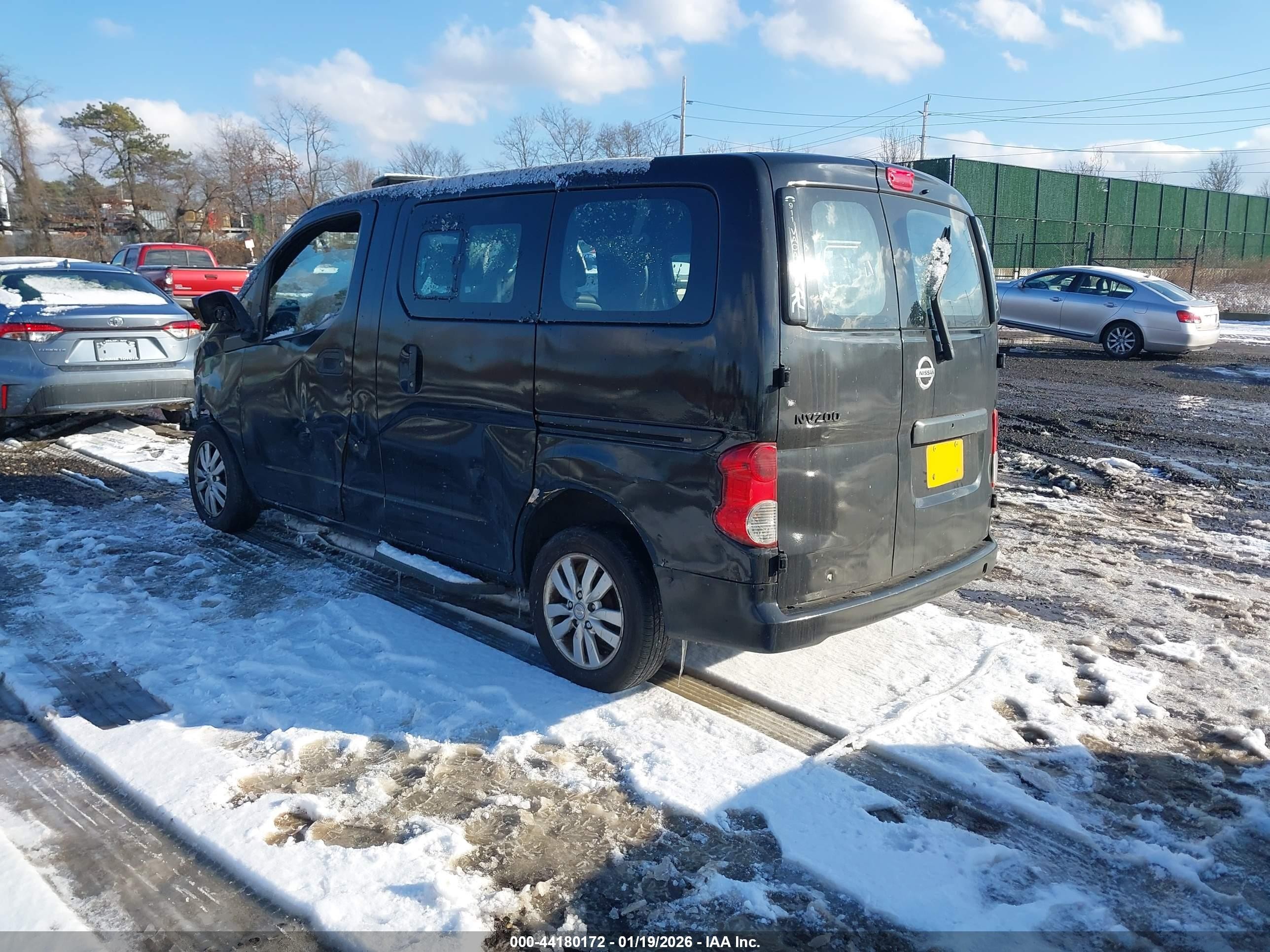 2014 Nissan Nv200 Taxi   Черный vin: 3N8CM0JT5EK690553