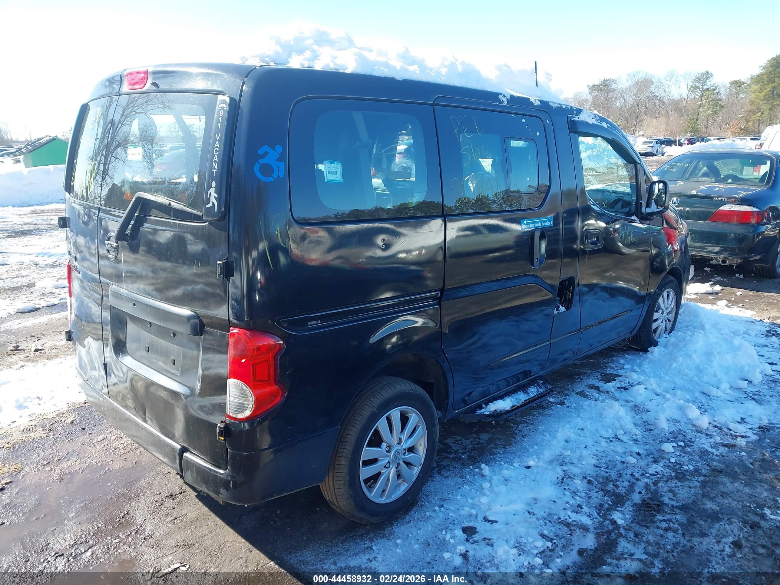 2015 Nissan Nv200 Taxi   Черный vin: 3N8CM0JT6FK711931
