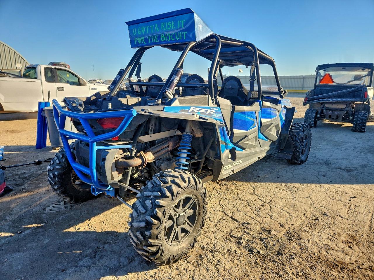 2015 Polaris Rzr Xp 1000 Utility Vehicle Blue vin: 3NSVFE996FF376830