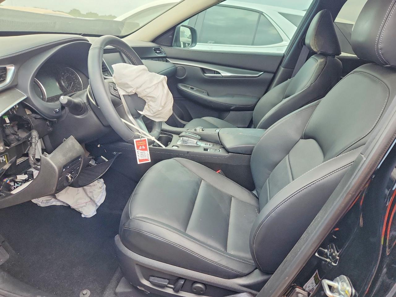2025 Infiniti Qx50 Pure Black vin: 3PCAJ5AB6SF108237