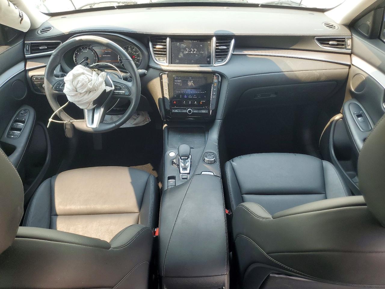 2022 Infiniti Qx50 Pure White vin: 3PCAJ5AB9NF121407