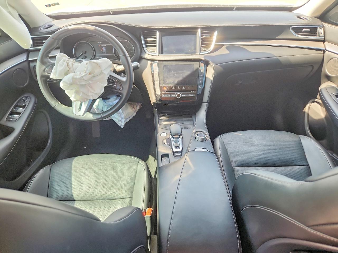 2022 Infiniti Qx50 Luxe White vin: 3PCAJ5BA1NF111685