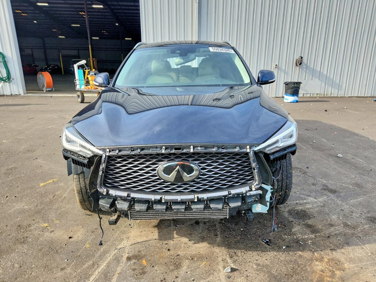 2021 Infiniti Qx50 Luxe Blue vin: 3PCAJ5BA2MF108213