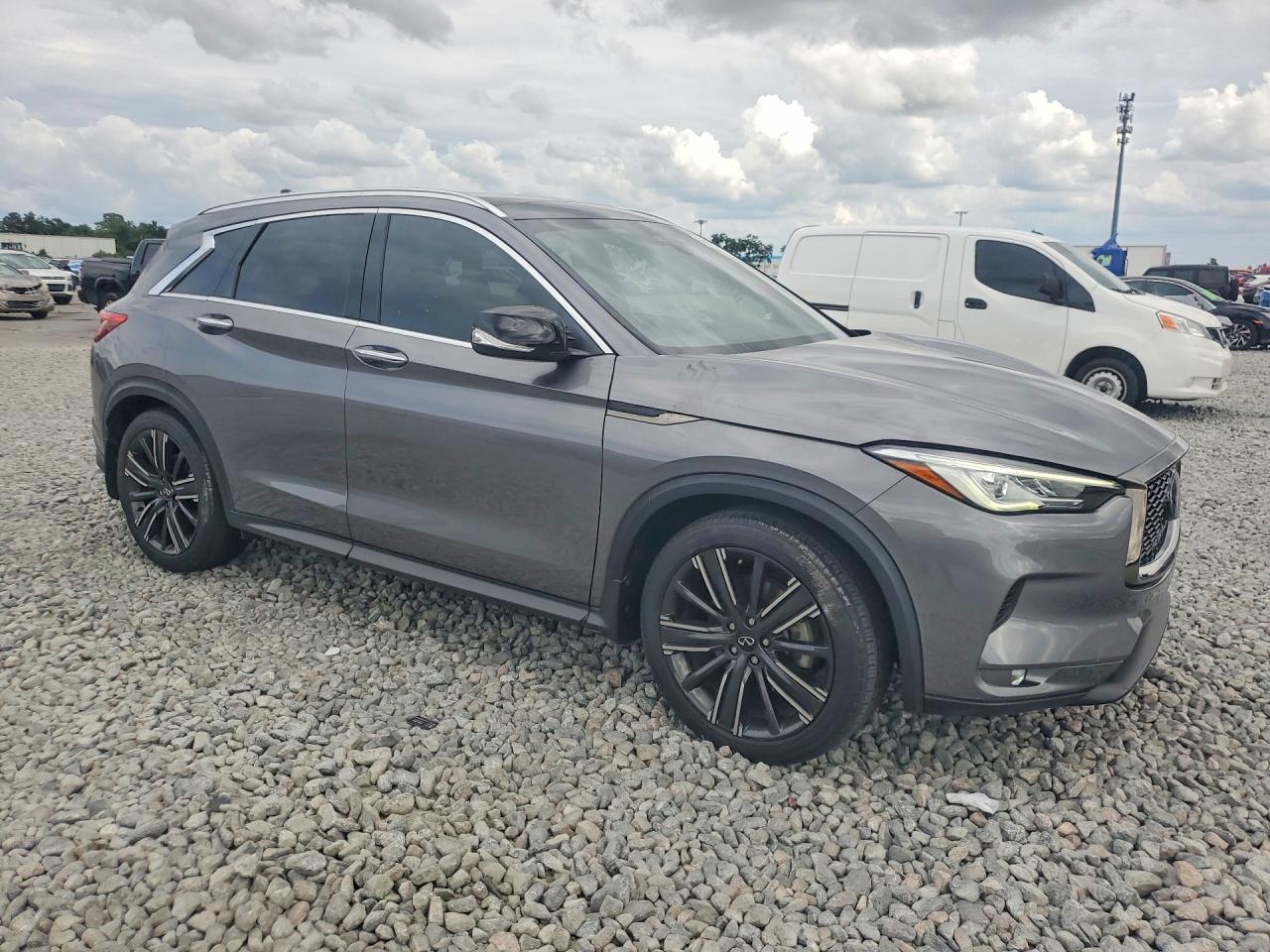 2021 Infiniti Qx50 Luxe Gray vin: 3PCAJ5BA3MF102596