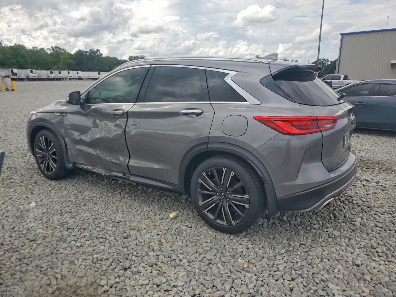 2021 Infiniti Qx50 Luxe Gray vin: 3PCAJ5BA3MF102596