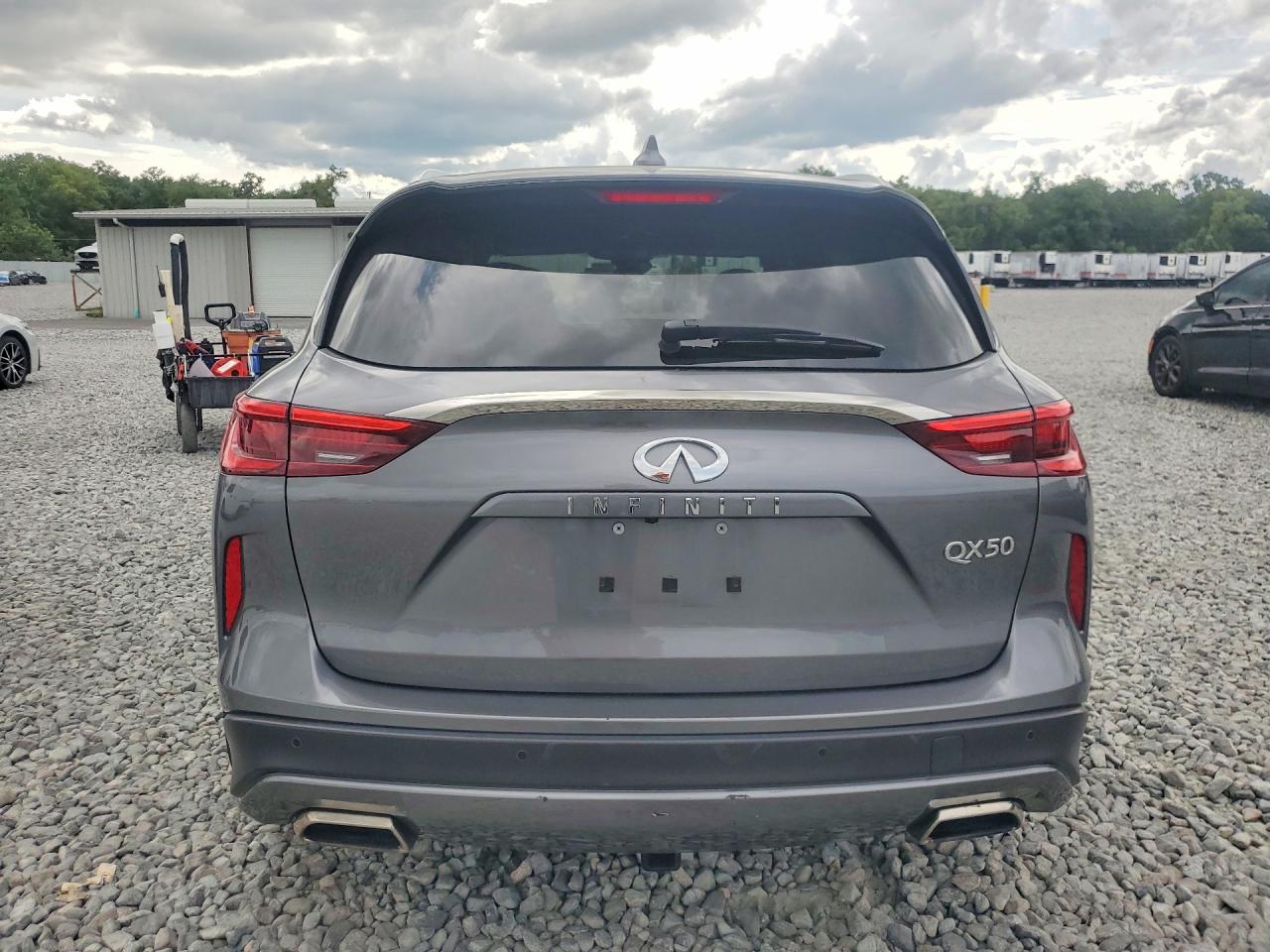 2021 Infiniti Qx50 Luxe Gray vin: 3PCAJ5BA3MF102596