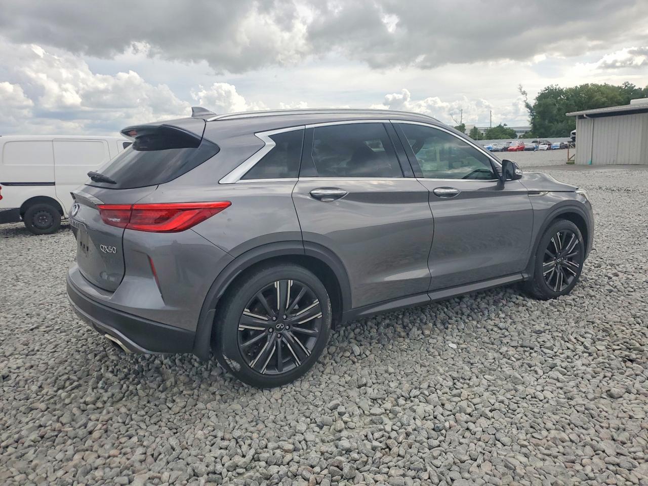 2021 Infiniti Qx50 Luxe Gray vin: 3PCAJ5BA3MF102596