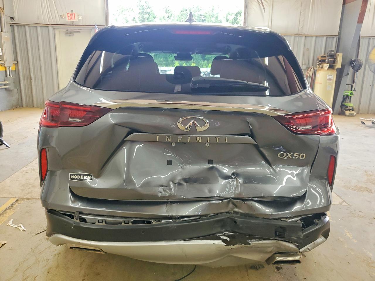 2023 Infiniti Qx50 Luxe Gray vin: 3PCAJ5BA6PF121230