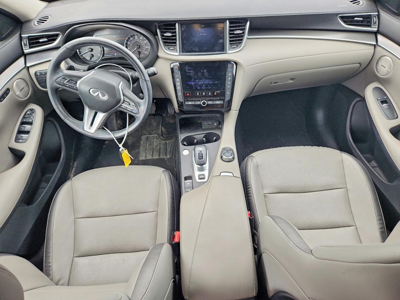 2023 Infiniti Qx50 Luxe Gray vin: 3PCAJ5BA7PF107014
