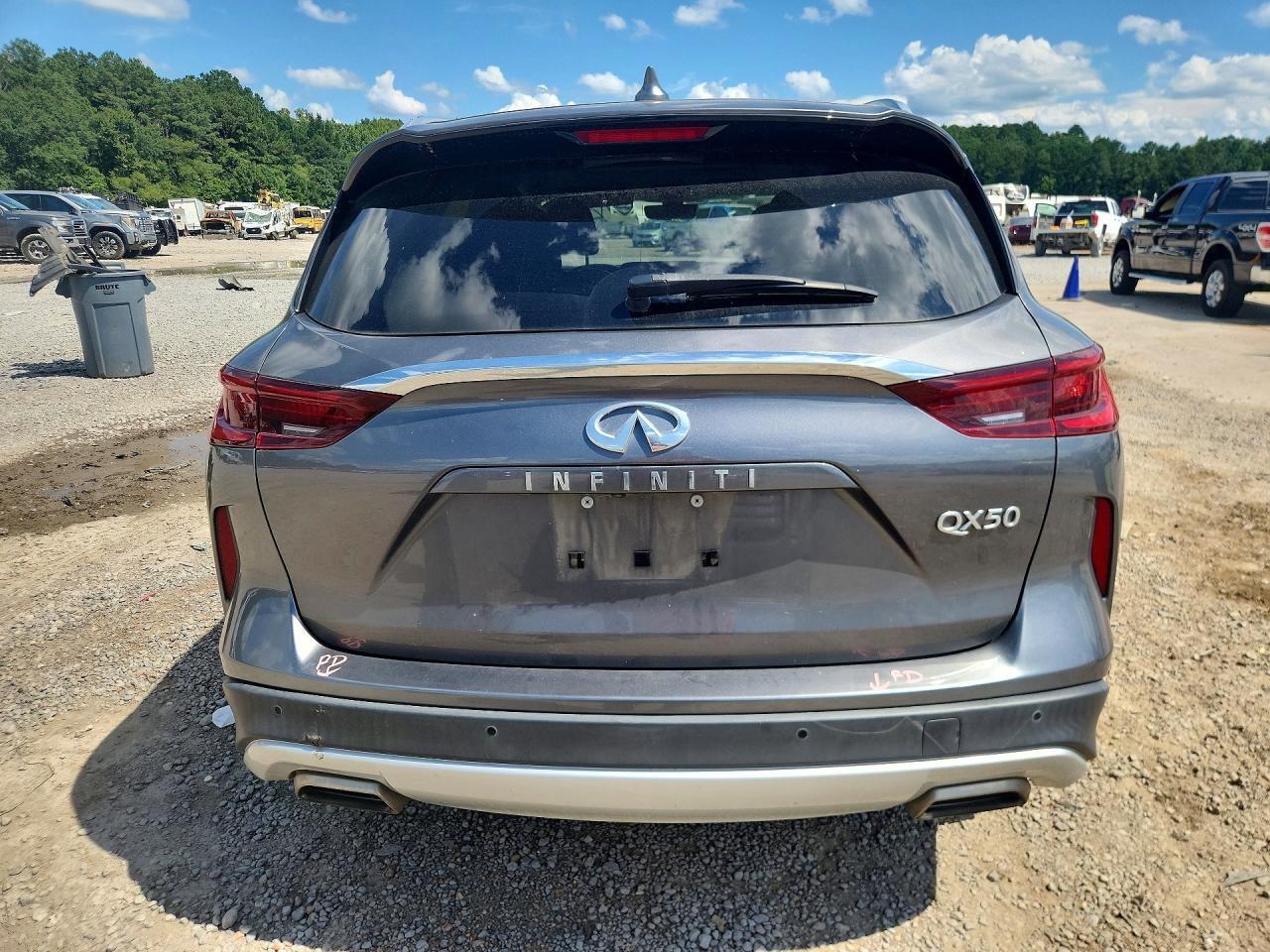 2023 Infiniti Qx50 Luxe Gray vin: 3PCAJ5BA7PF107014