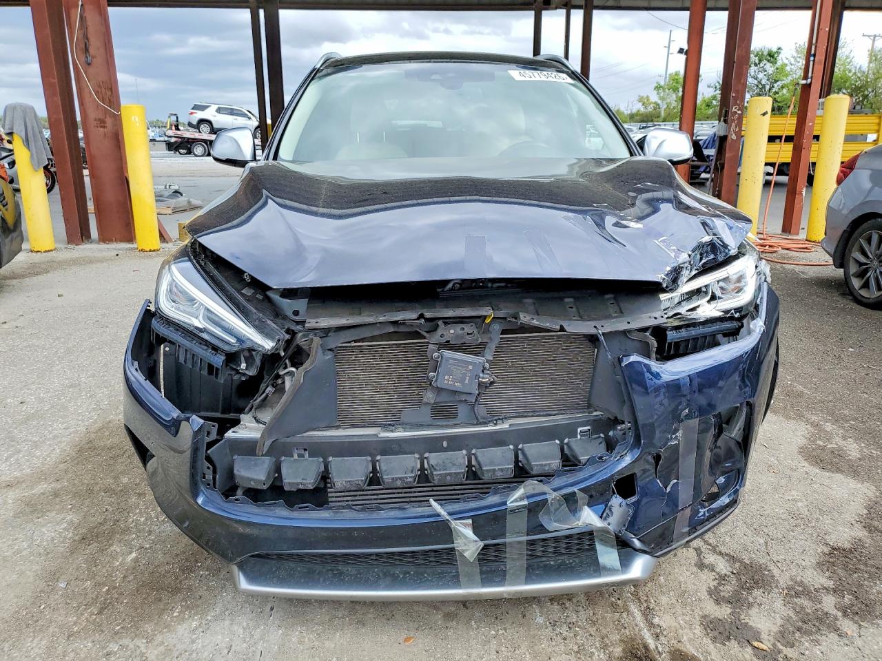 2021 Infiniti Qx50 Luxe Blue vin: 3PCAJ5BA8MF106921