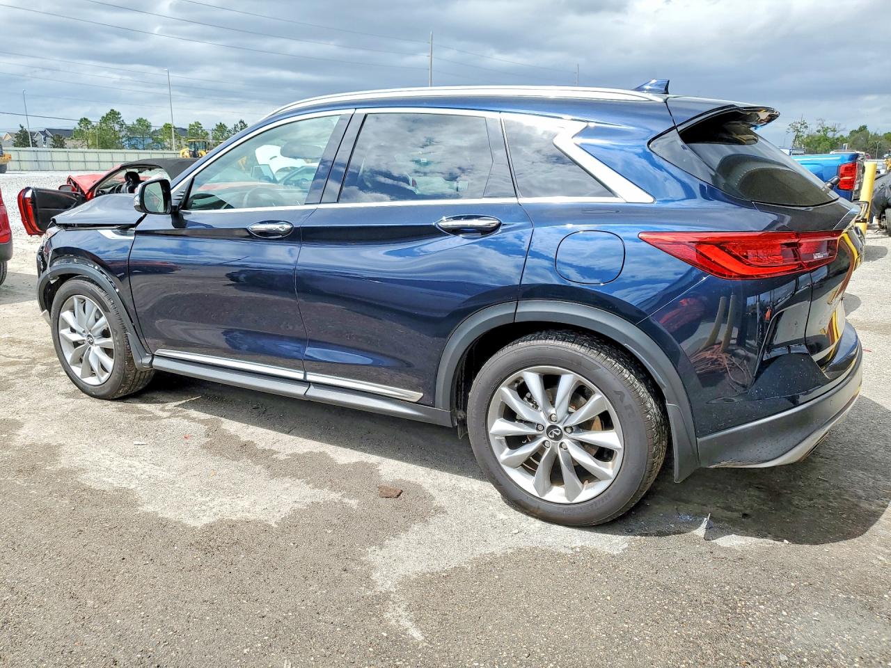2021 Infiniti Qx50 Luxe Blue vin: 3PCAJ5BA8MF106921