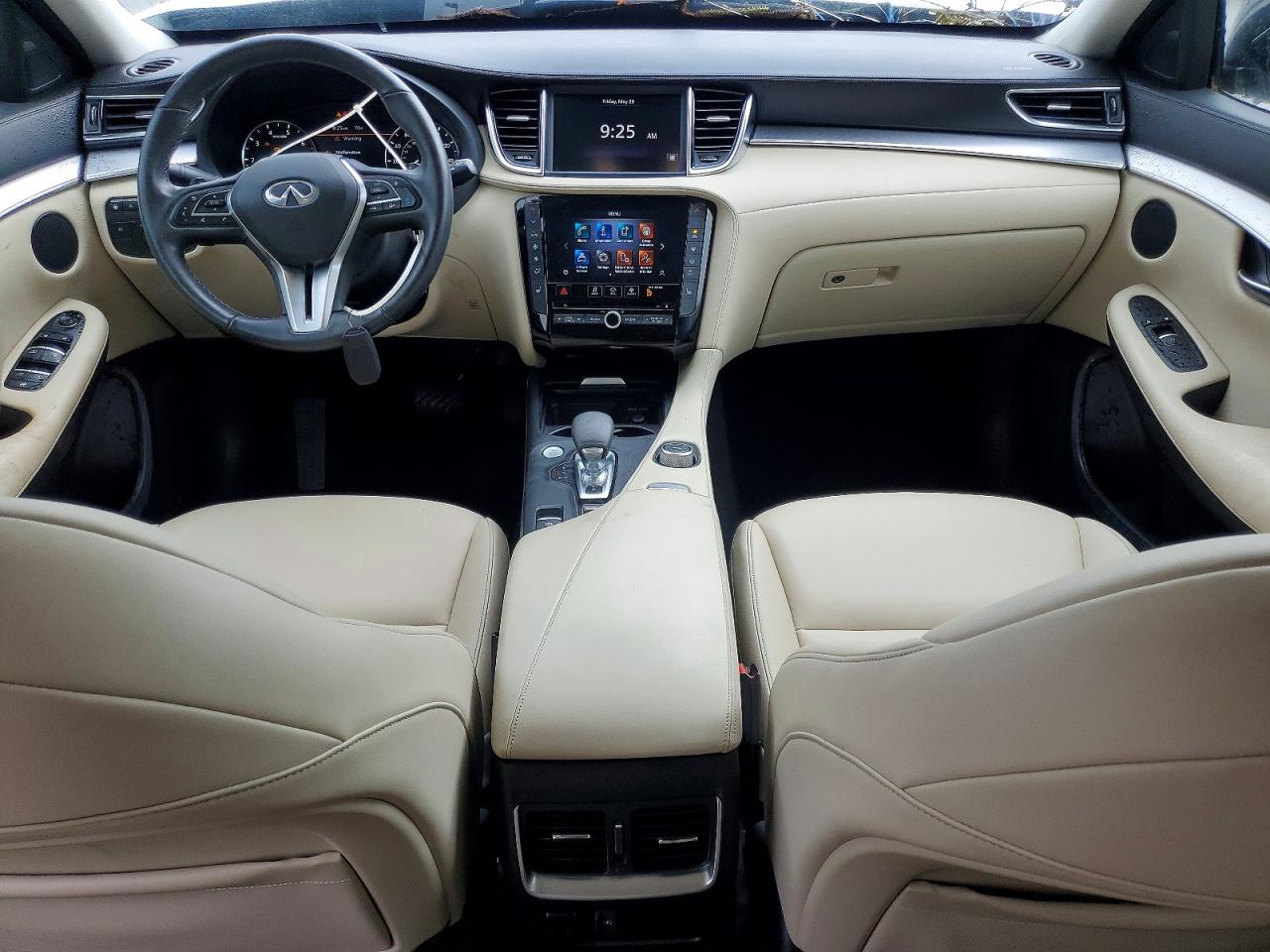 2021 Infiniti Qx50 Luxe White vin: 3PCAJ5BA8MF122388