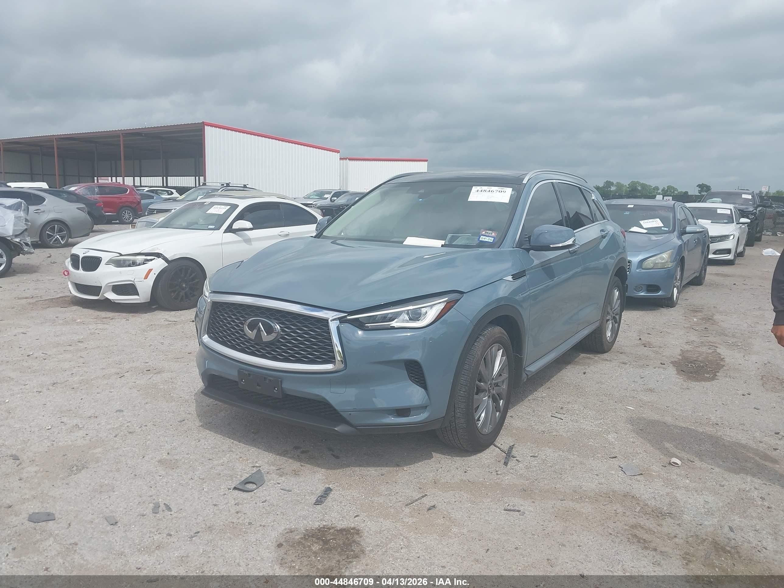 2024 Infiniti Qx50 Luxe Blue vin: 3PCAJ5BA9RF106871