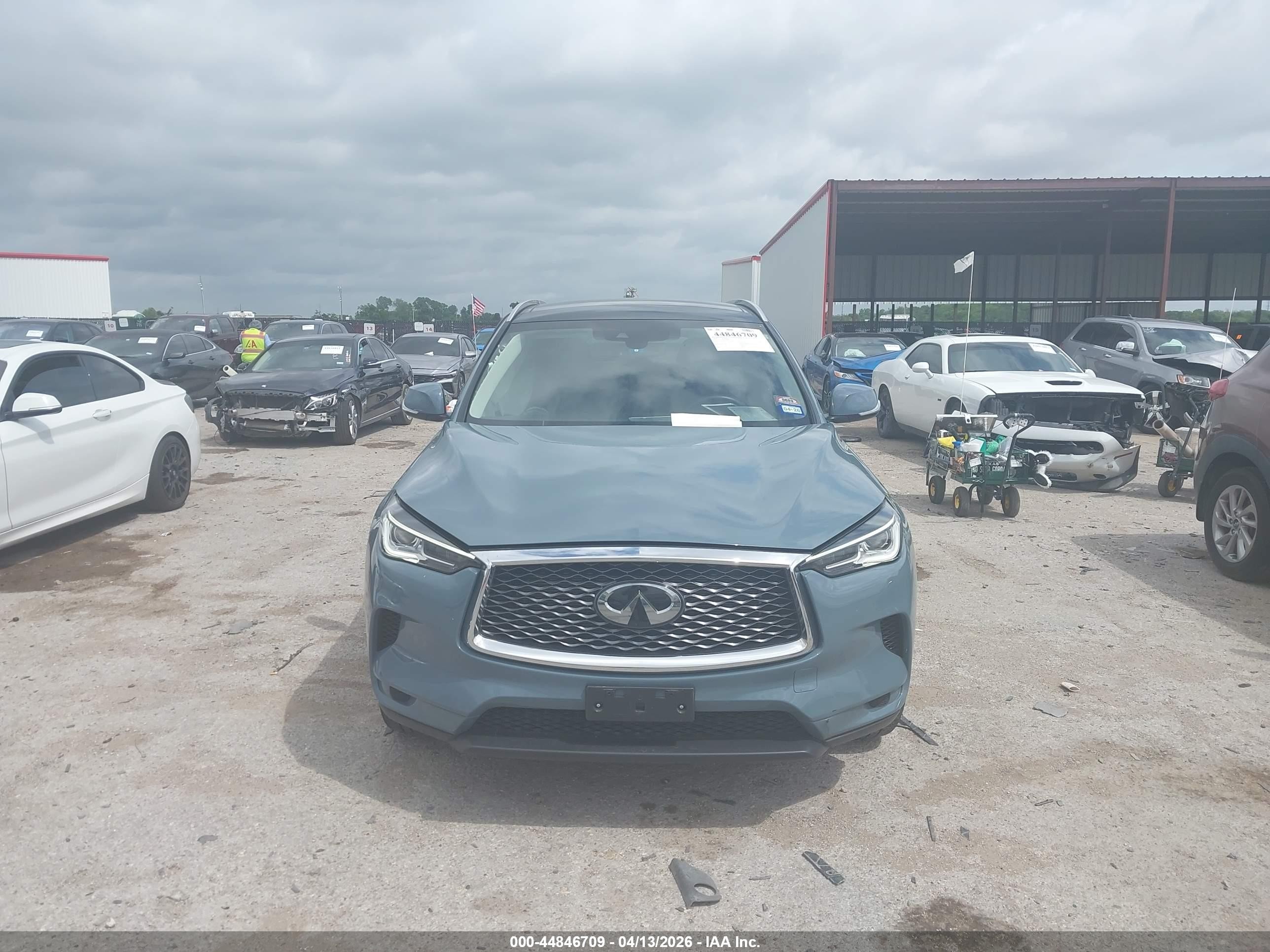 2024 Infiniti Qx50 Luxe Blue vin: 3PCAJ5BA9RF106871
