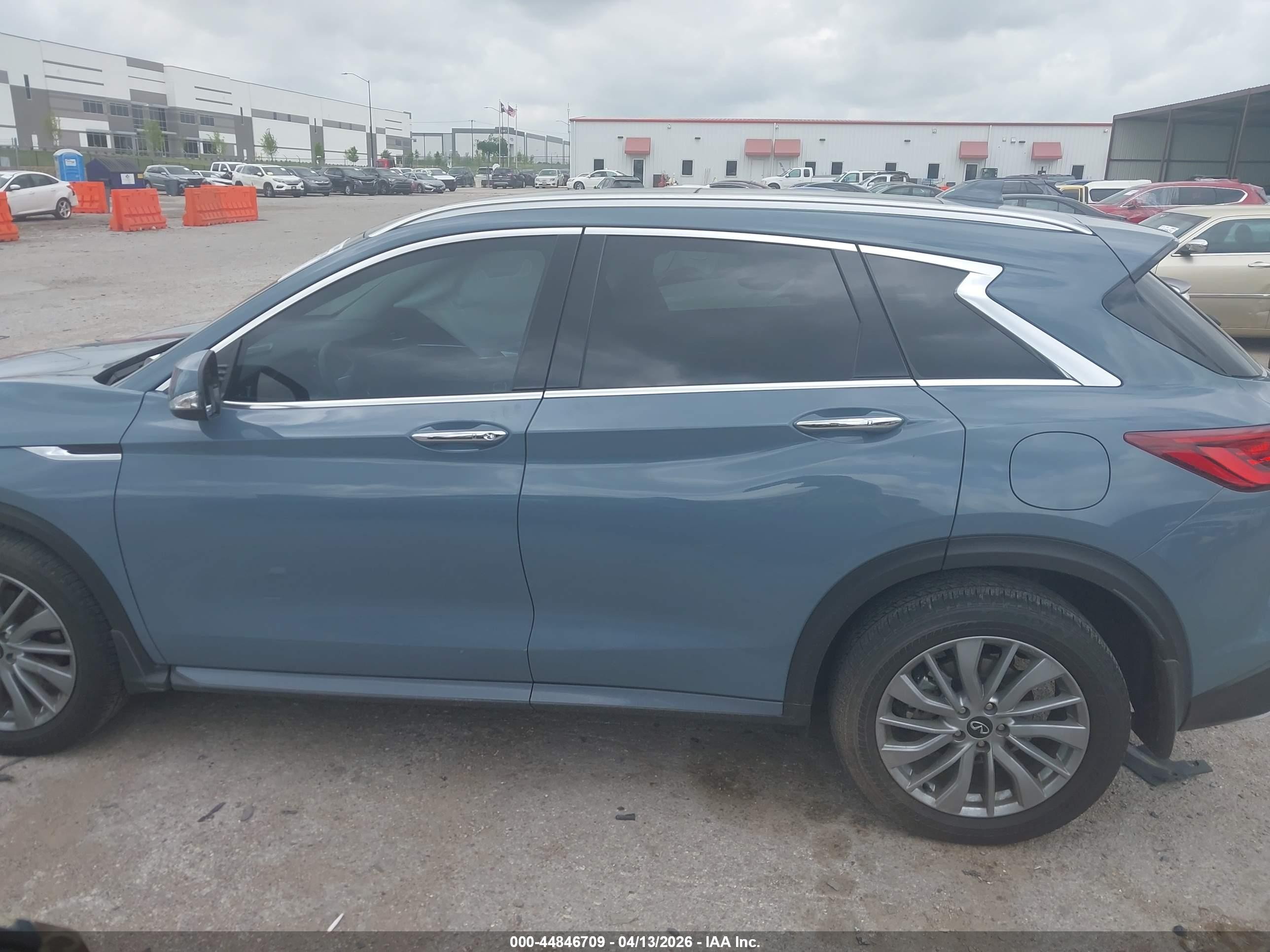 2024 Infiniti Qx50 Luxe Blue vin: 3PCAJ5BA9RF106871