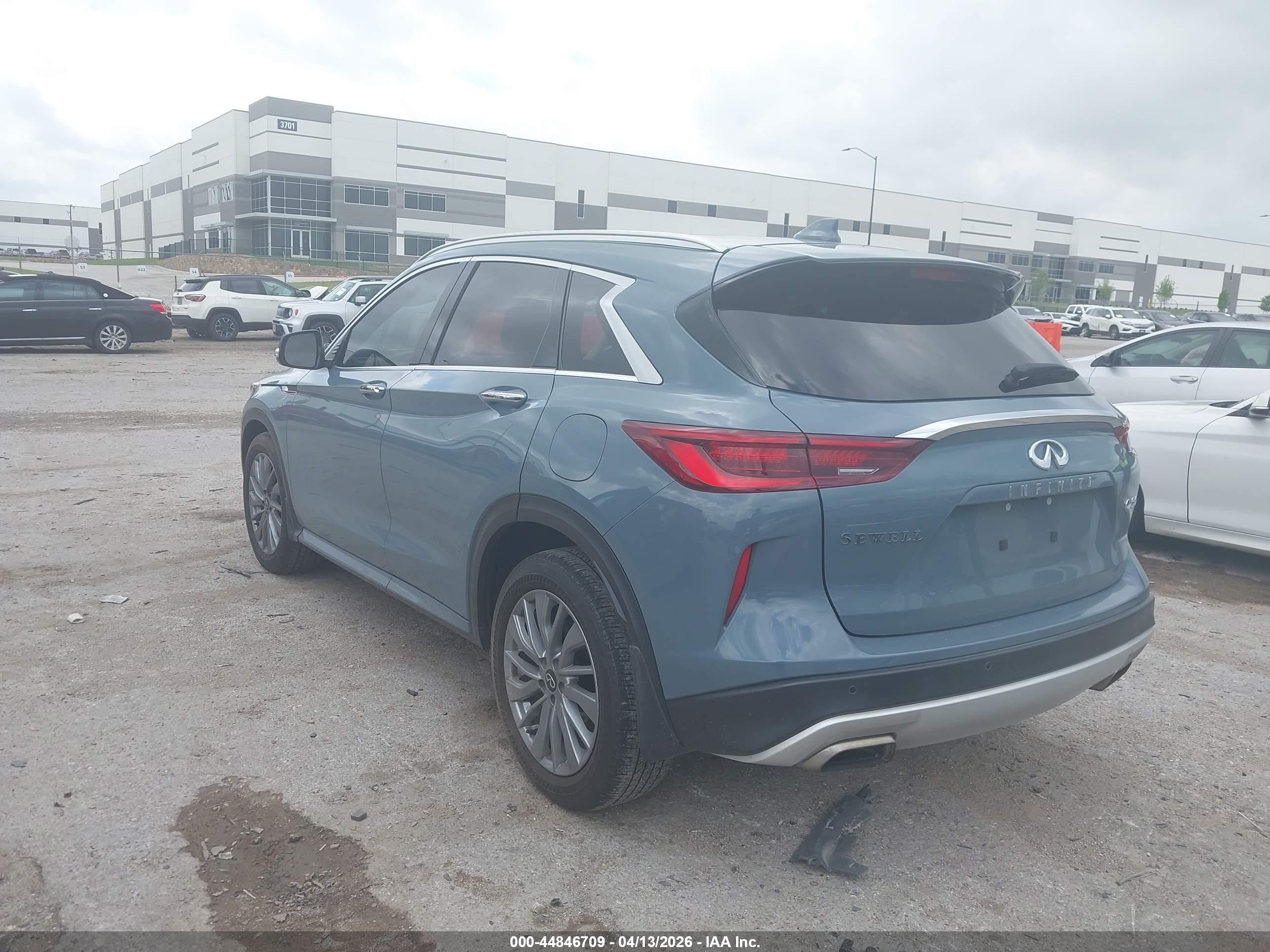 2024 Infiniti Qx50 Luxe Blue vin: 3PCAJ5BA9RF106871