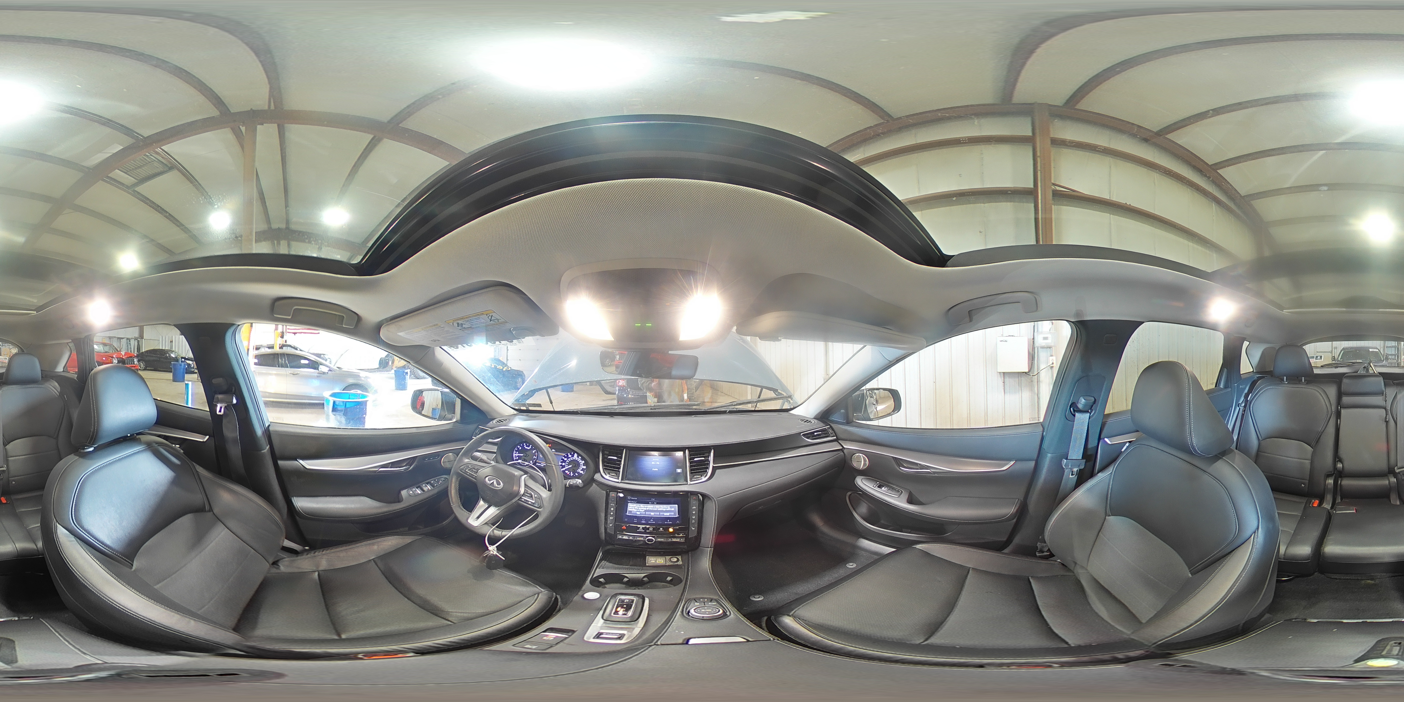 2023 Infiniti Qx50 Luxe Синий vin: 3PCAJ5BB0PF106666