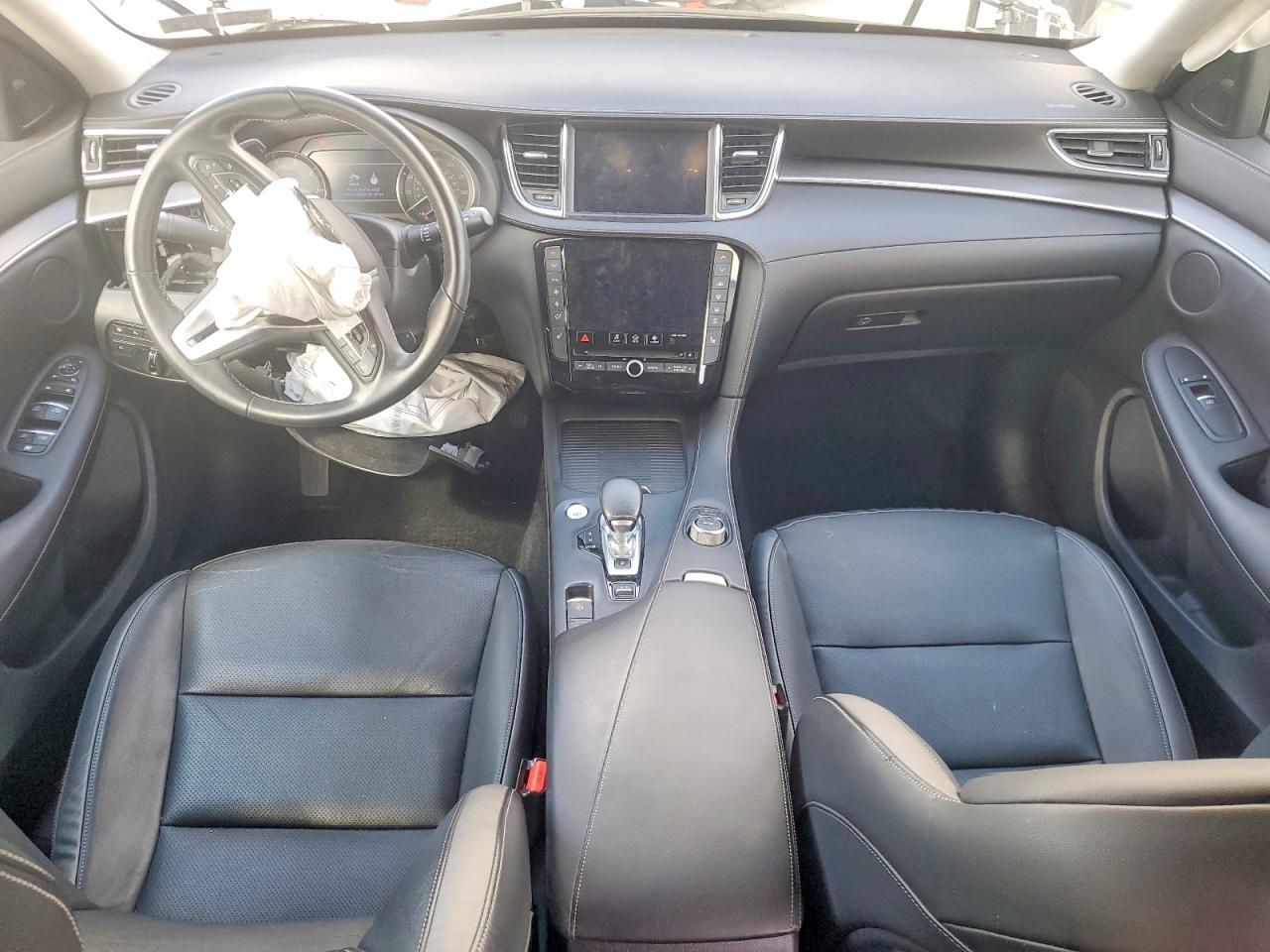 2022 Infiniti Qx50 Luxe White vin: 3PCAJ5BB3NF119957