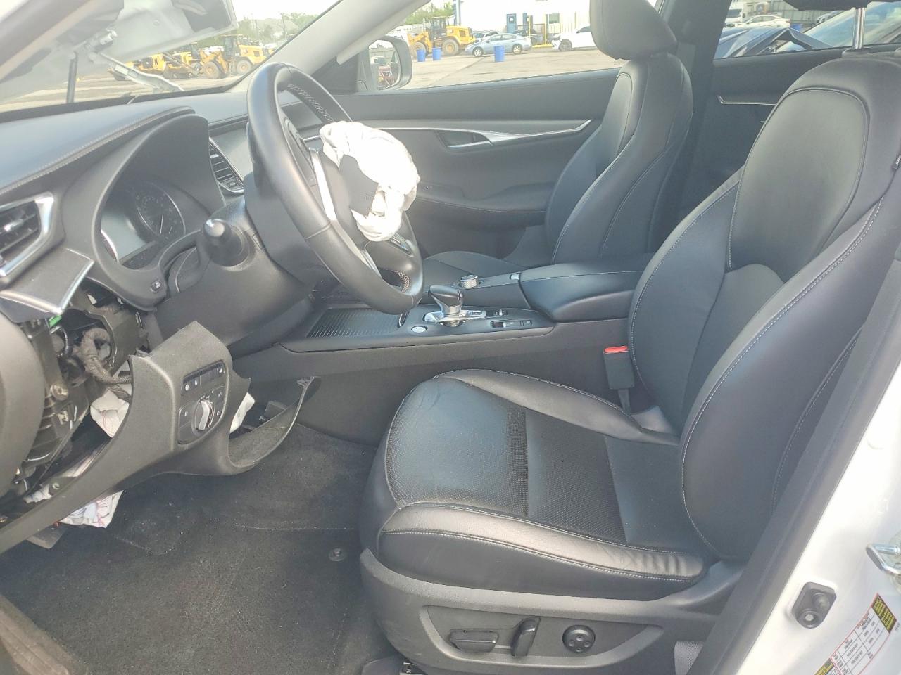 2022 Infiniti Qx50 Luxe White vin: 3PCAJ5BB3NF119957
