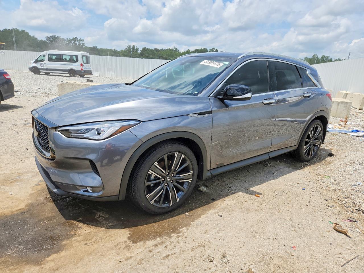 2021 Infiniti Qx50 Luxe Gray vin: 3PCAJ5BB5MF114872