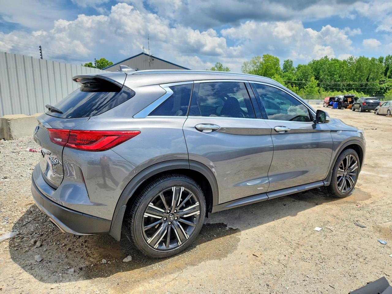 2021 Infiniti Qx50 Luxe Gray vin: 3PCAJ5BB5MF114872