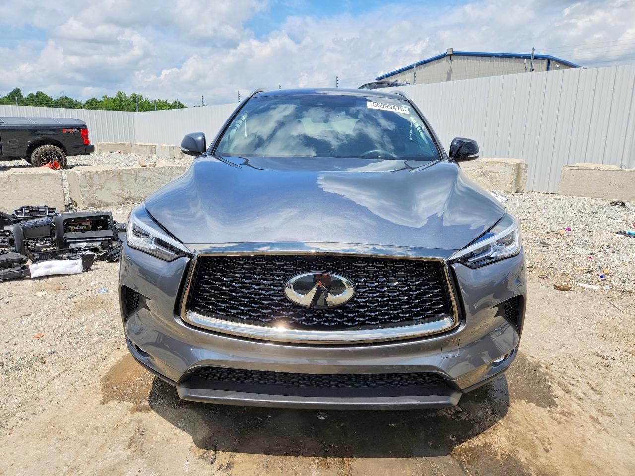 2021 Infiniti Qx50 Luxe Gray vin: 3PCAJ5BB5MF114872