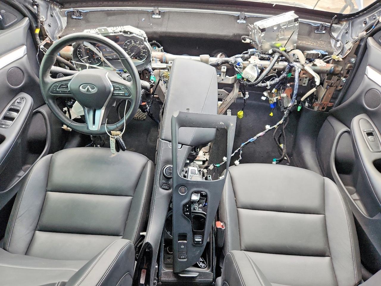 2021 Infiniti Qx50 Luxe Gray vin: 3PCAJ5BB5MF114872