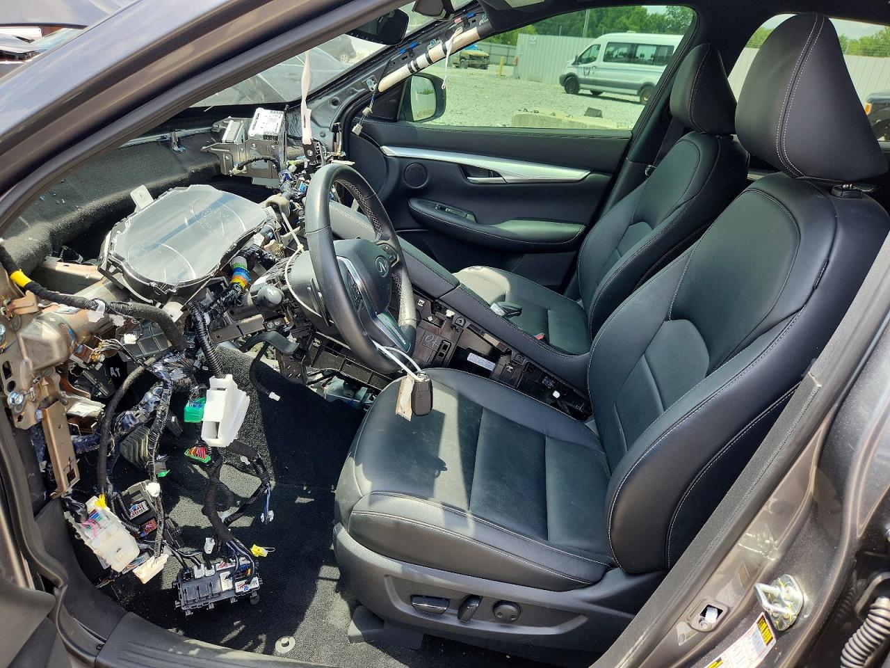 2021 Infiniti Qx50 Luxe Gray vin: 3PCAJ5BB5MF114872