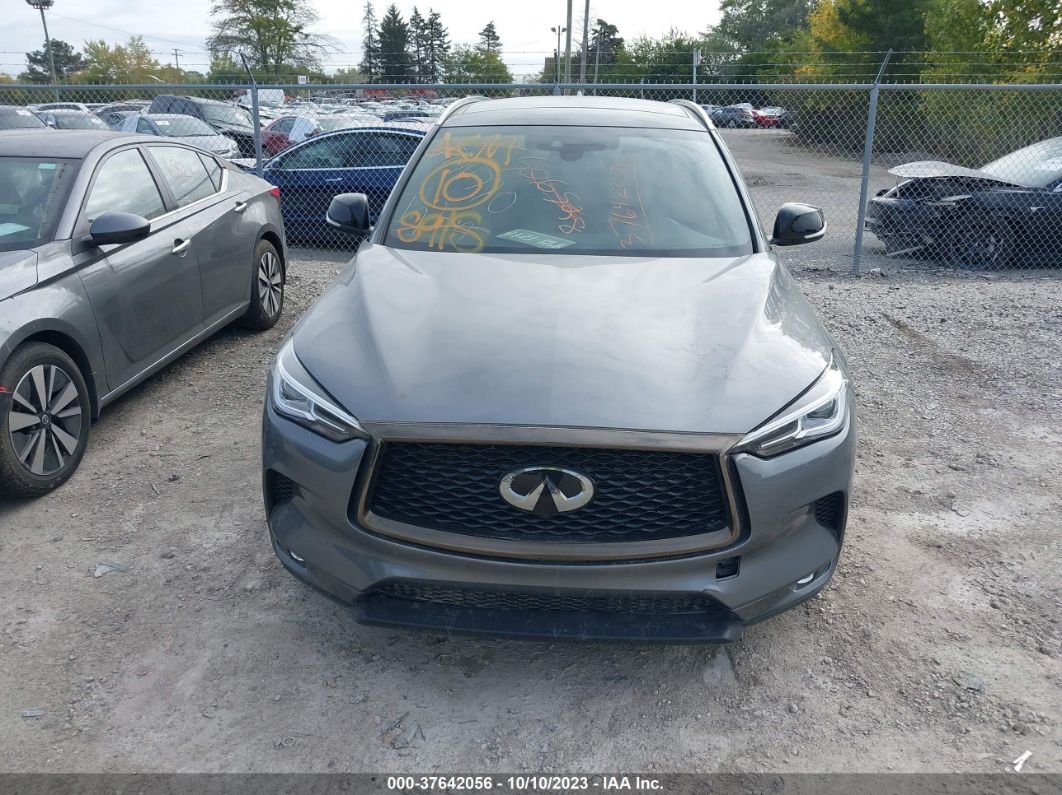 2021 Infiniti Qx50 Luxe Awd Серый vin: 3PCAJ5BB6MF121037