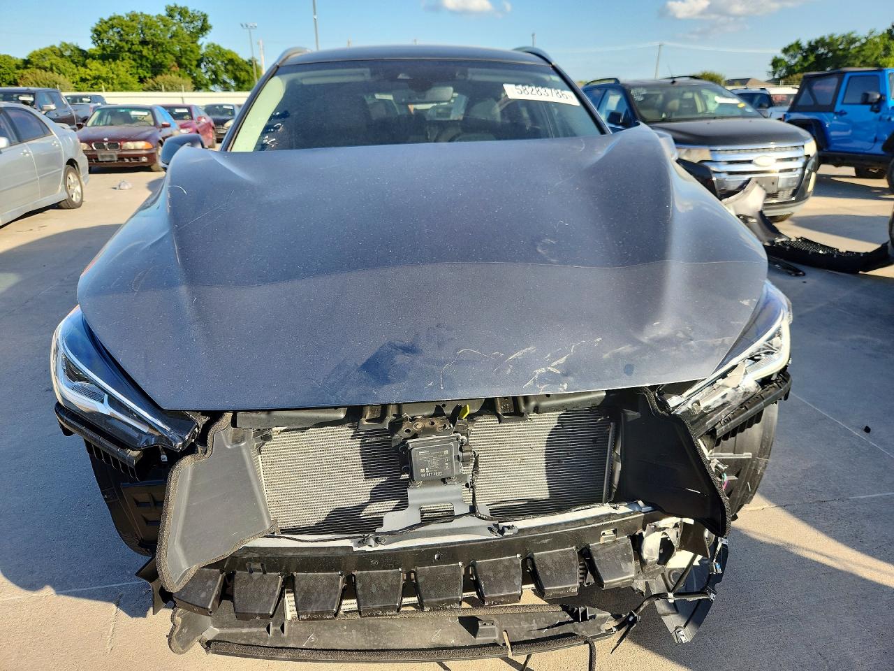 2025 Infiniti Qx50 Luxe Silver vin: 3PCAJ5BB6SF109161