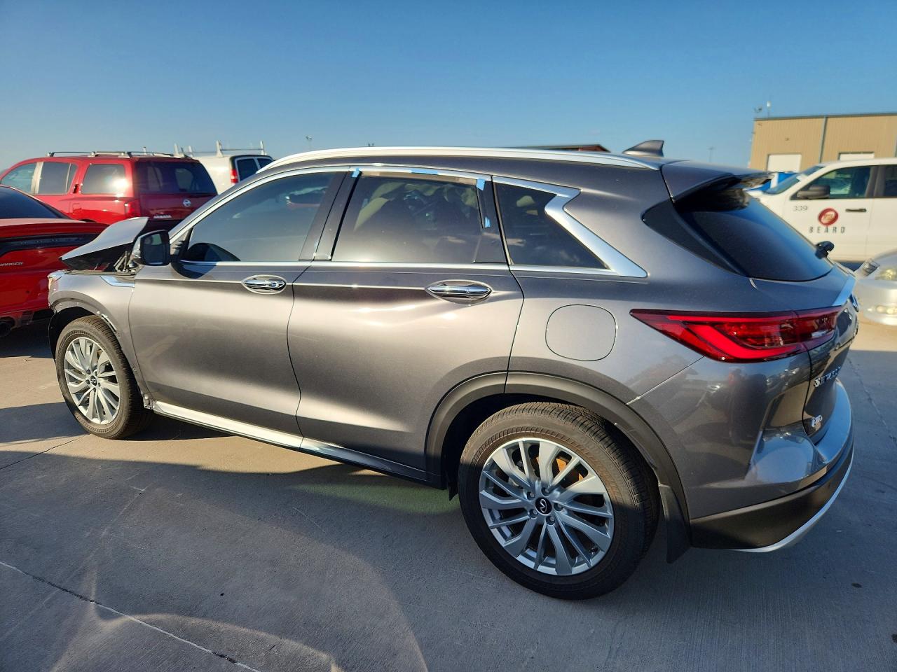 2025 Infiniti Qx50 Luxe Silver vin: 3PCAJ5BB6SF109161