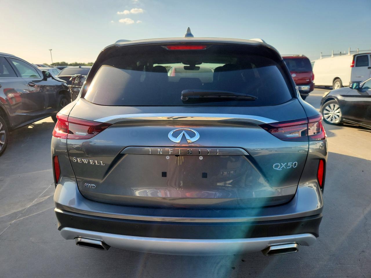 2025 Infiniti Qx50 Luxe Silver vin: 3PCAJ5BB6SF109161