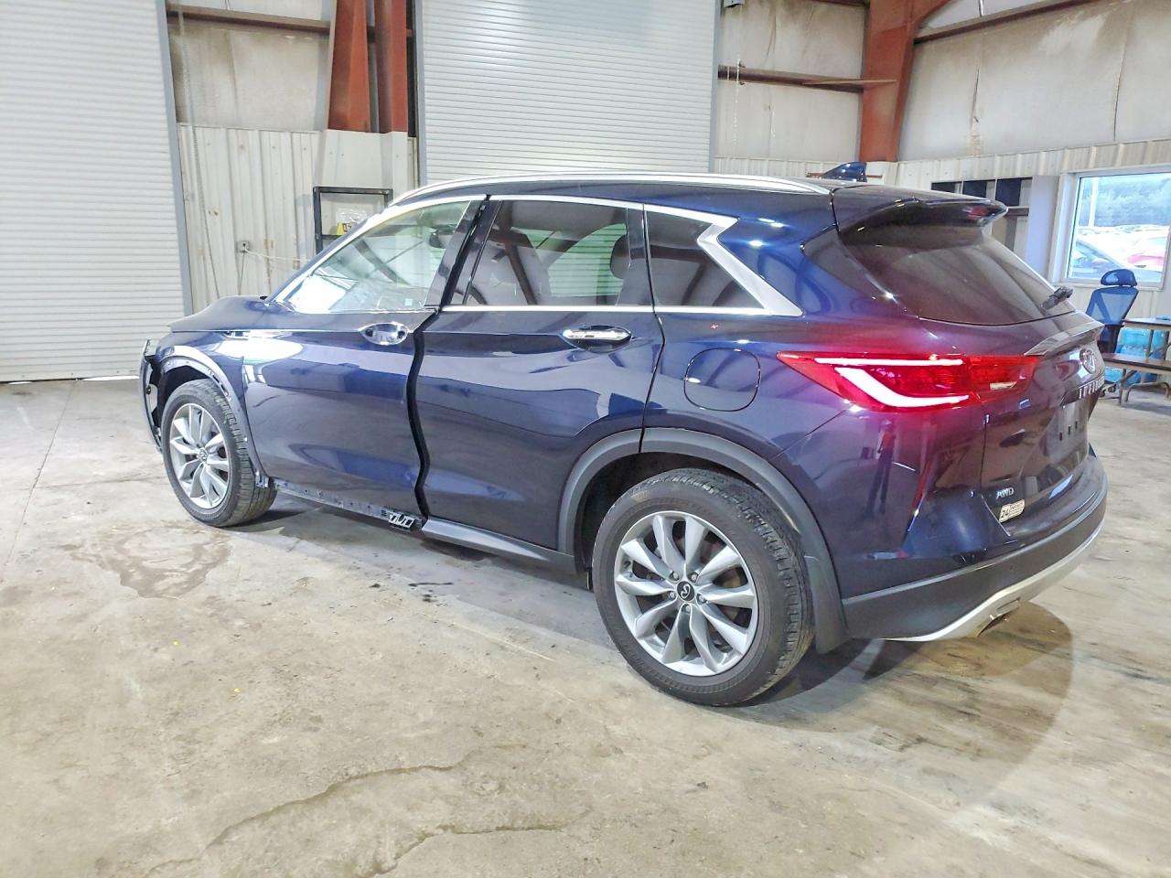 2021 Infiniti Qx50 Luxe Blue vin: 3PCAJ5BB7MF125114