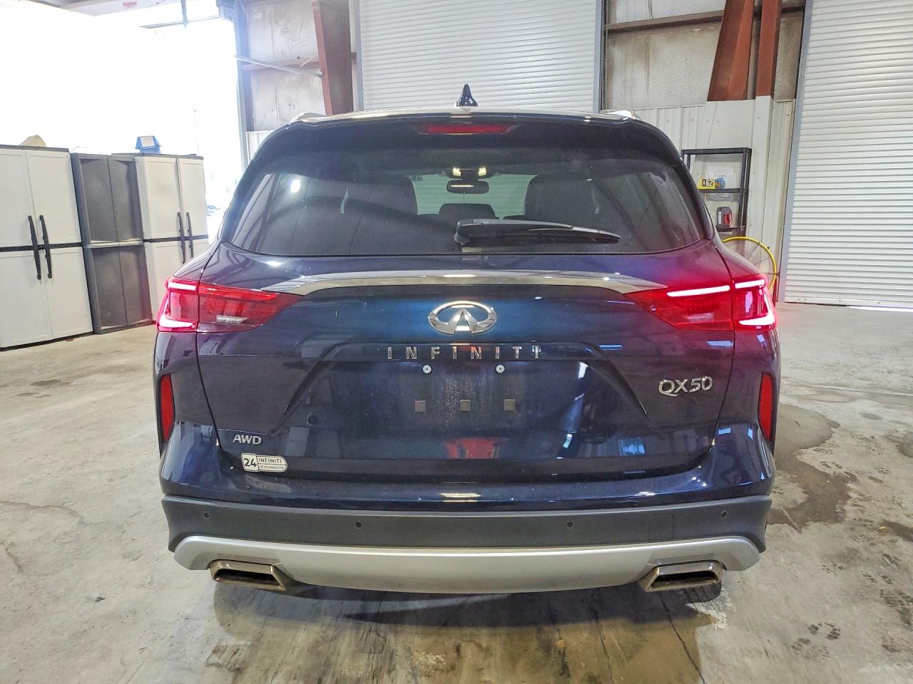 2021 Infiniti Qx50 Luxe Blue vin: 3PCAJ5BB7MF125114