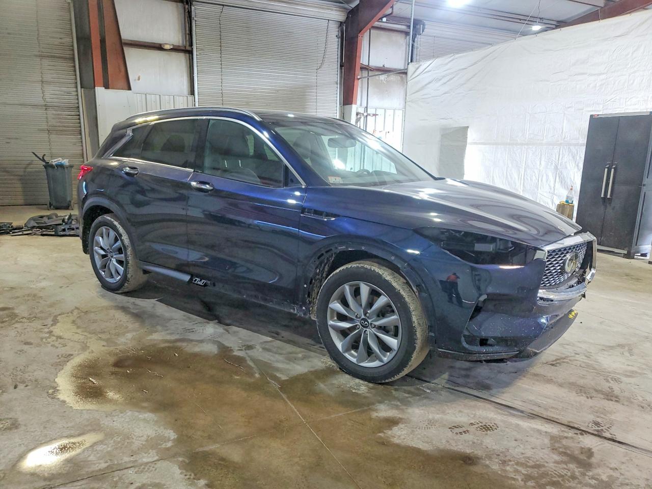 2021 Infiniti Qx50 Luxe Blue vin: 3PCAJ5BB7MF125114