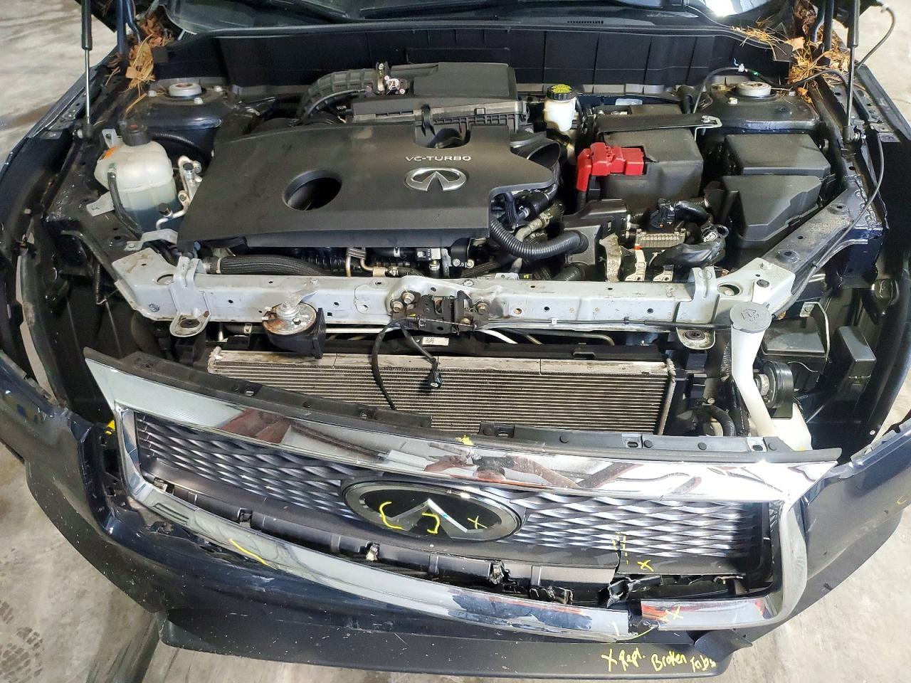 2021 Infiniti Qx50 Luxe Blue vin: 3PCAJ5BB7MF125114