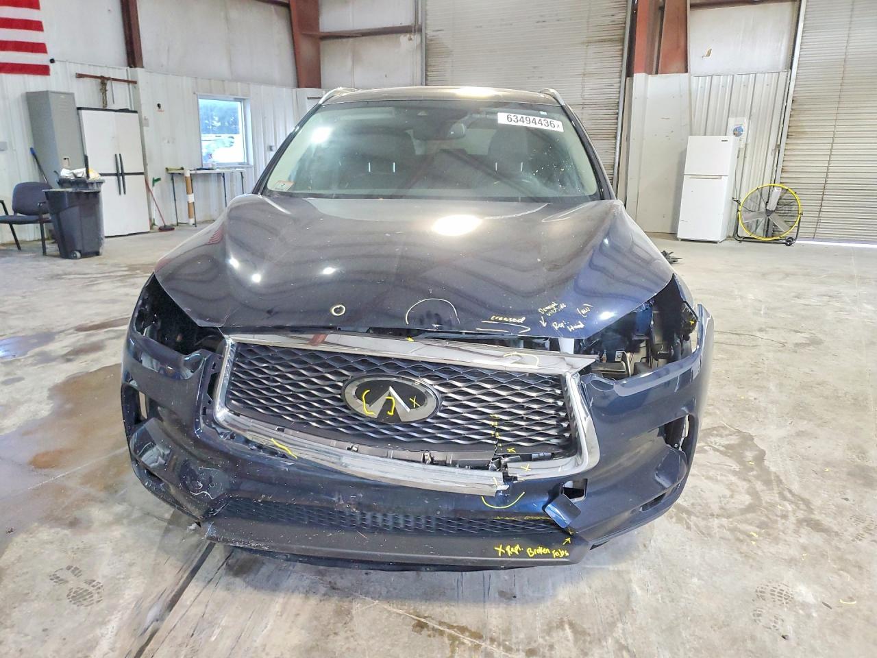 2021 Infiniti Qx50 Luxe Blue vin: 3PCAJ5BB7MF125114