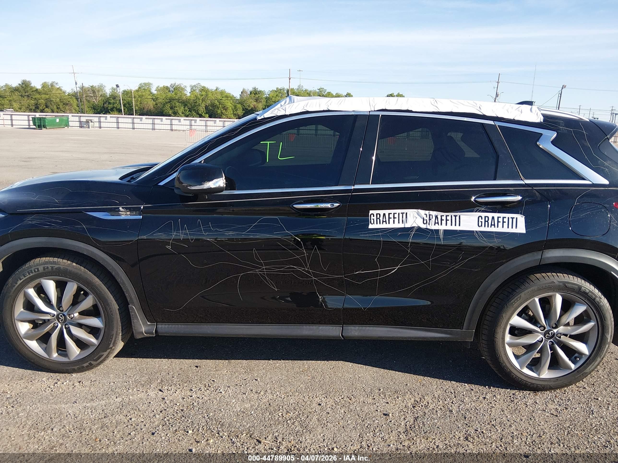 2021 Infiniti Qx50 Essential Black vin: 3PCAJ5CA2MF124068