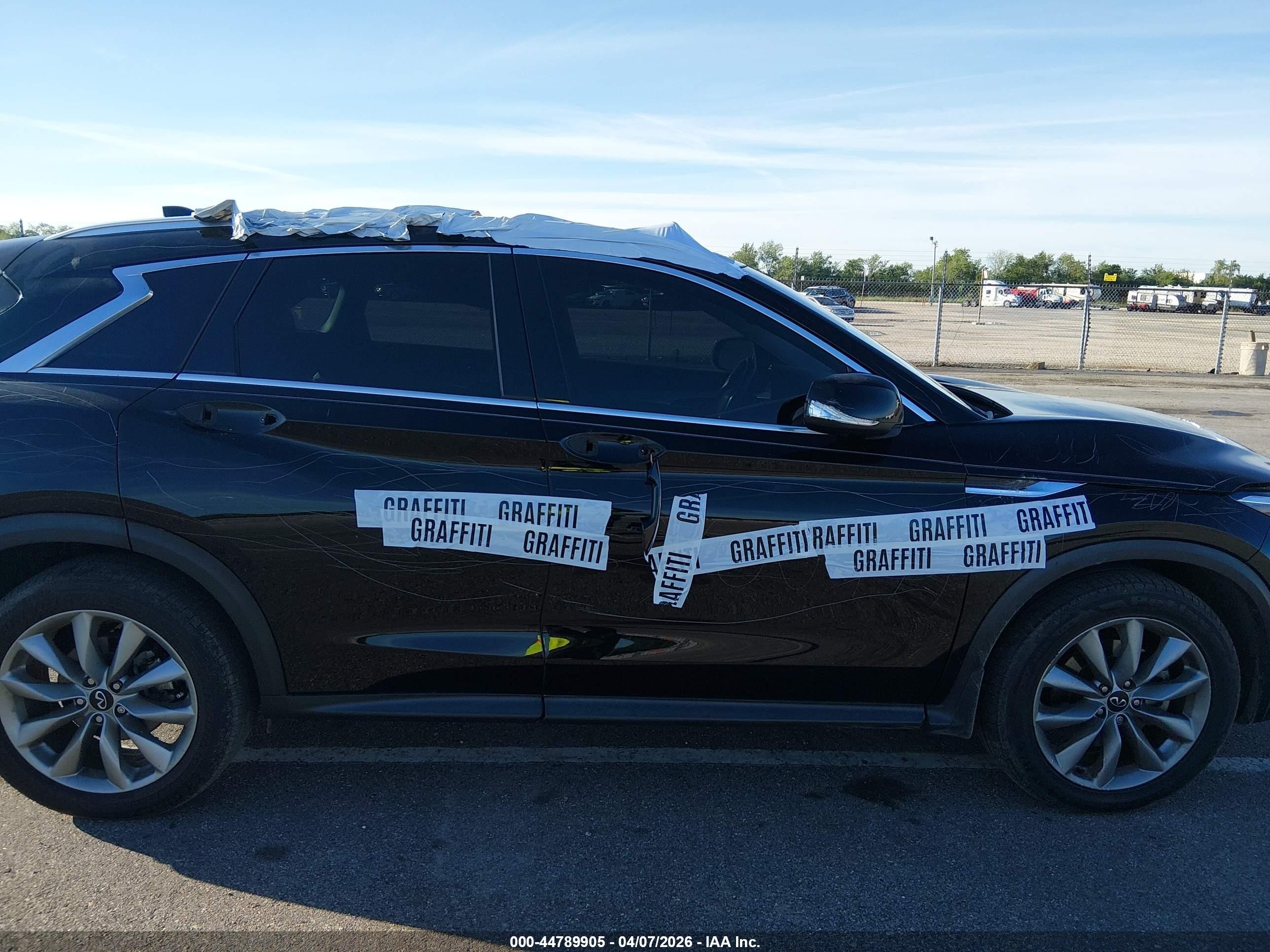 2021 Infiniti Qx50 Essential Black vin: 3PCAJ5CA2MF124068