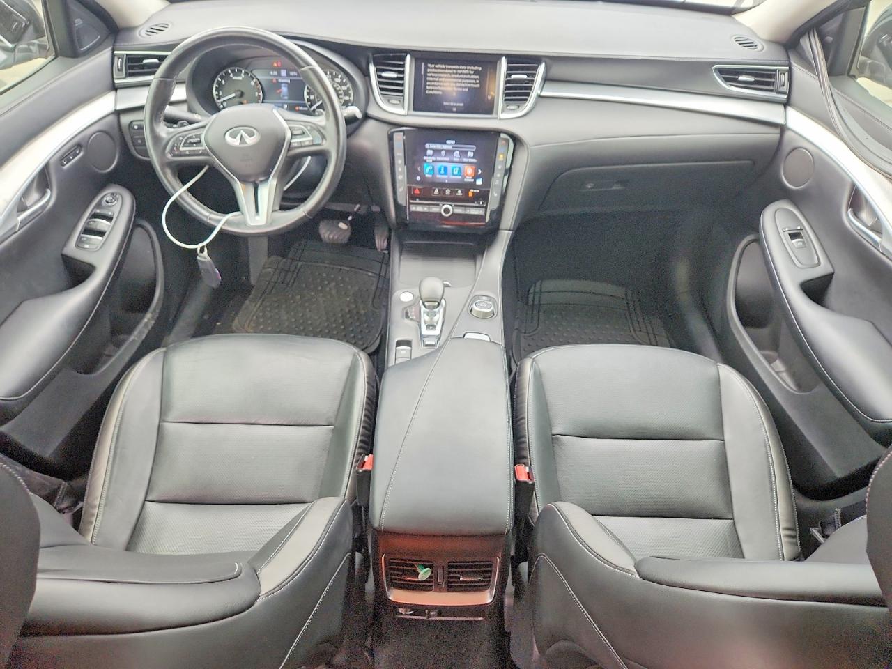 2021 Infiniti Qx50 Essential Silver vin: 3PCAJ5CA4MF107448