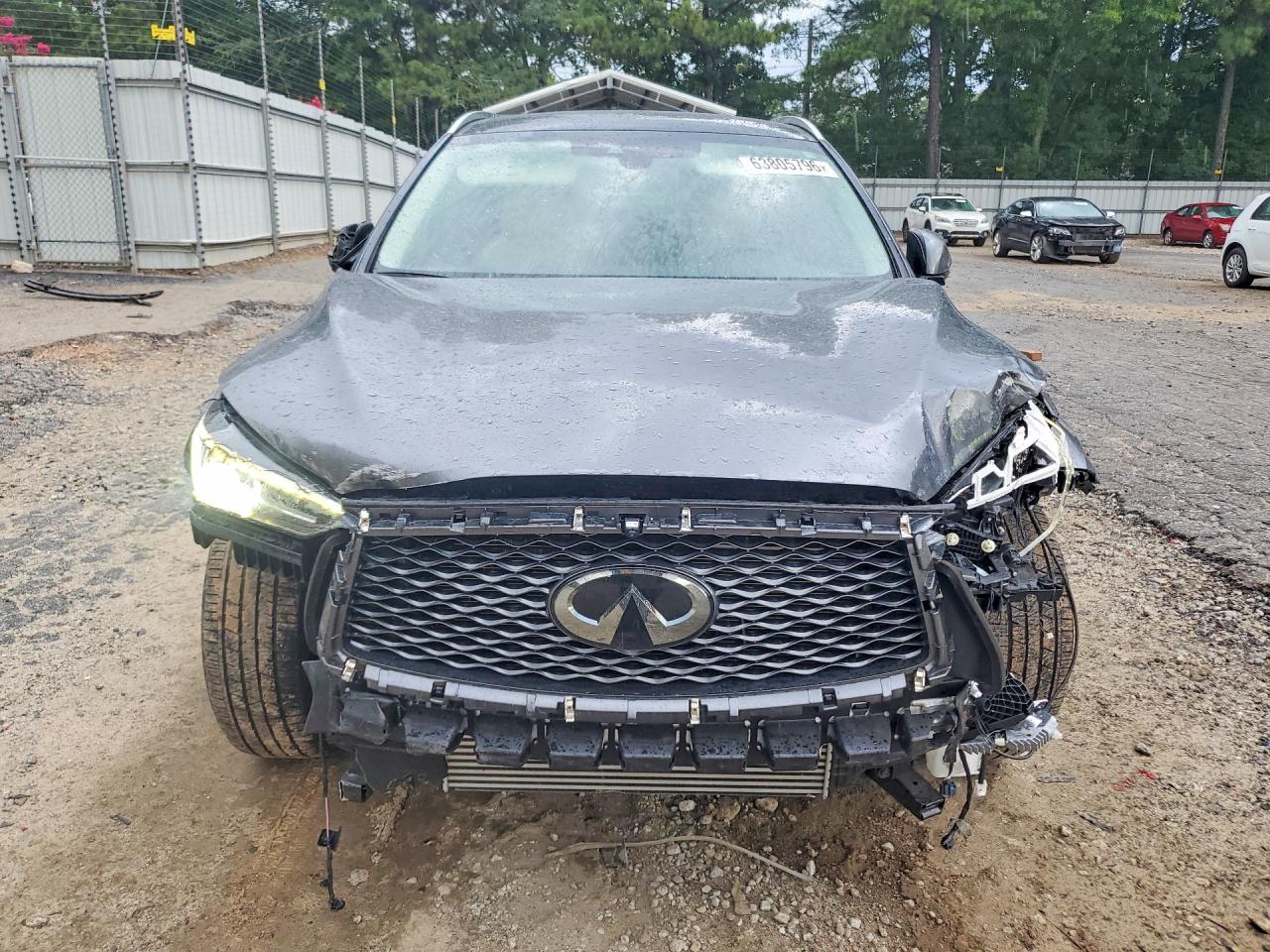 2021 Infiniti Qx50 Essential Gray vin: 3PCAJ5CA7MF124180