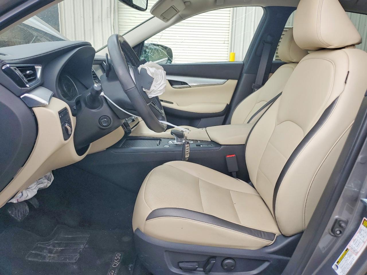 2021 Infiniti Qx50 Essential Gray vin: 3PCAJ5CA7MF124180