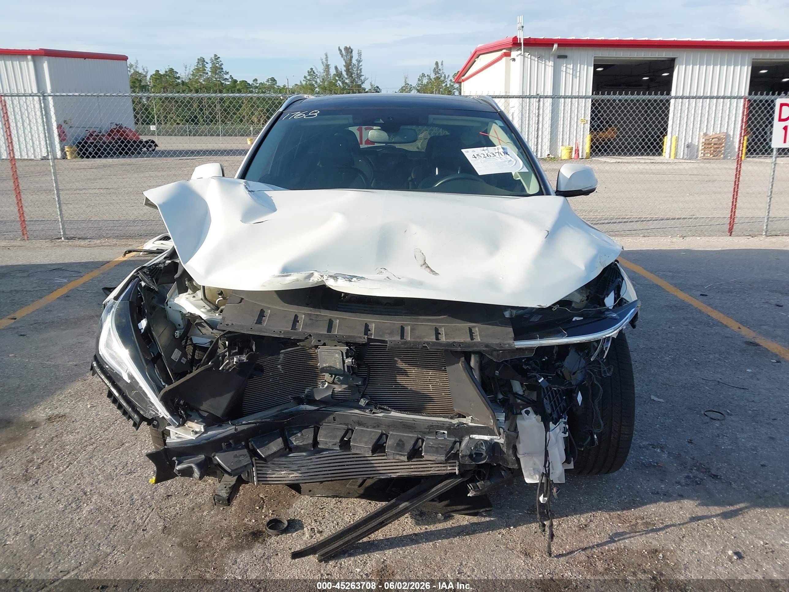 2021 Infiniti Qx50 Sensory White vin: 3PCAJ5CA9MF111768
