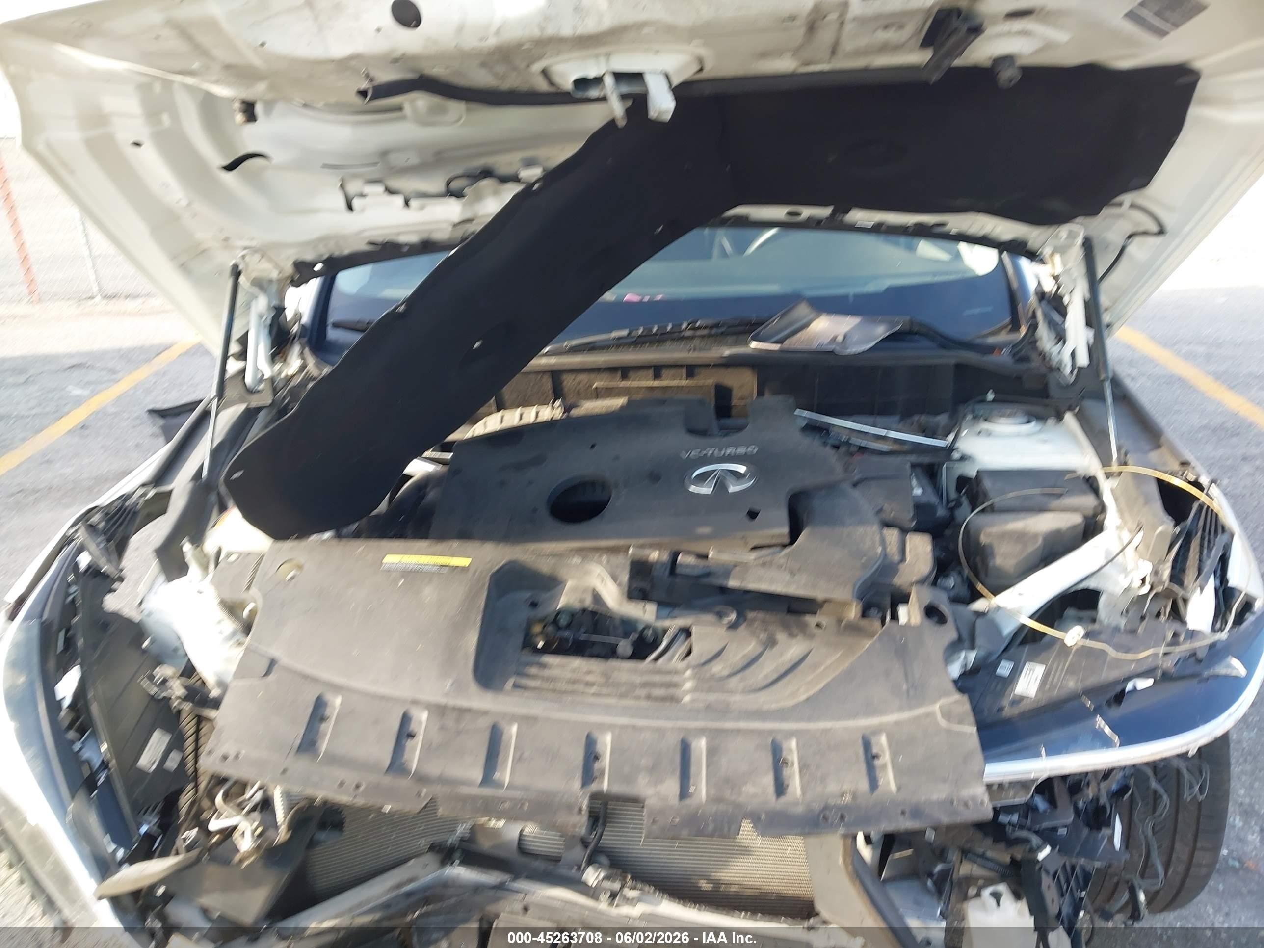 2021 Infiniti Qx50 Sensory White vin: 3PCAJ5CA9MF111768